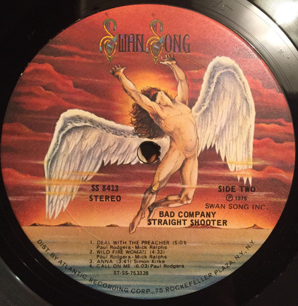 Bad Company – Straight Shooter LP vinyl record, image 6 of 7