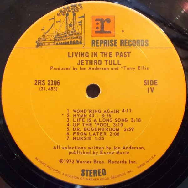 Jethro Tull – Living In The Past (2xLP) LP vinyl record, image 6 of 10