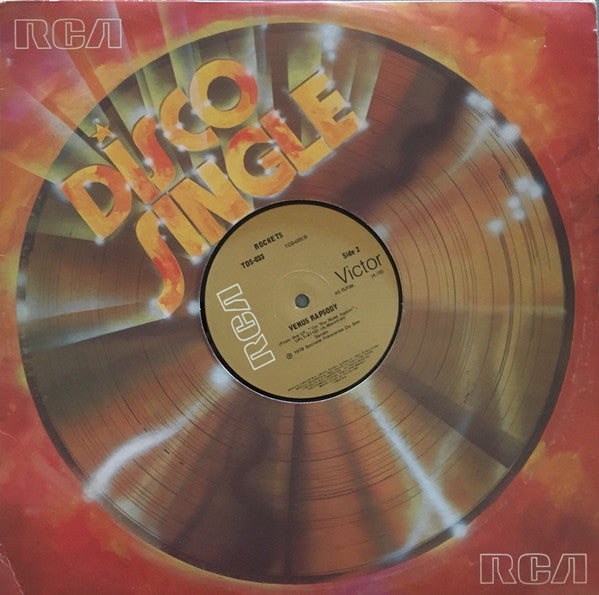 Rockets – On The Road Again 12" vinyl record, image 4 of 4