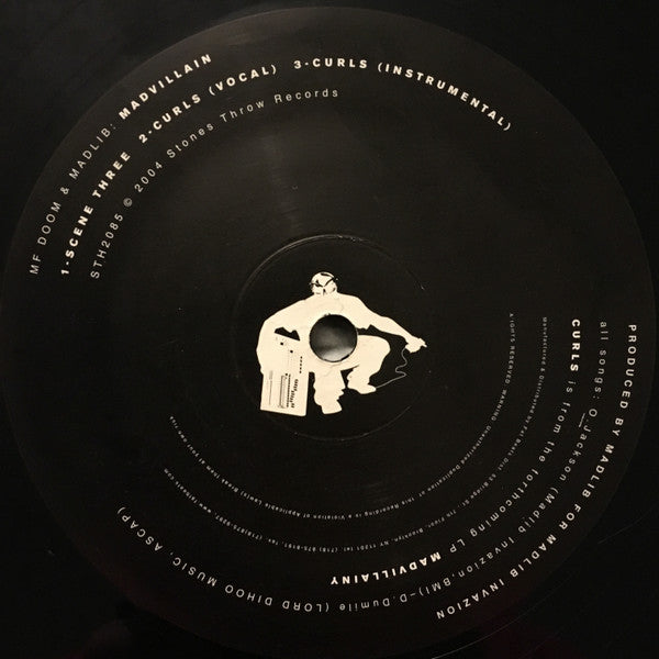 Madvillain – Curls & All Caps 12" vinyl record, image 4 of 4