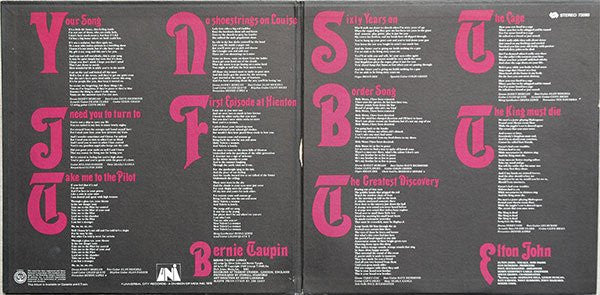 Elton John – Elton John LP vinyl record, image 3 of 8