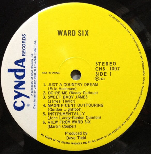 Ward 6 – Ward 6 LP vinyl record, image 3 of 4