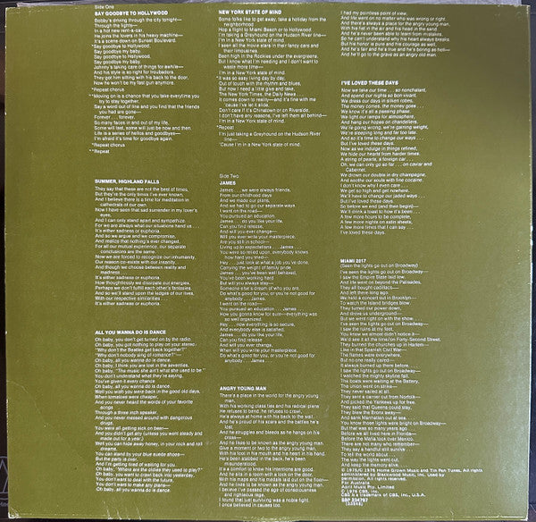 Billy Joel – Turnstiles LP vinyl record, image 6 of 6