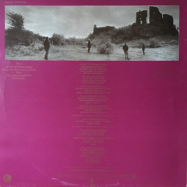 U2 – The Unforgettable Fire LP vinyl record, image 2 of 7