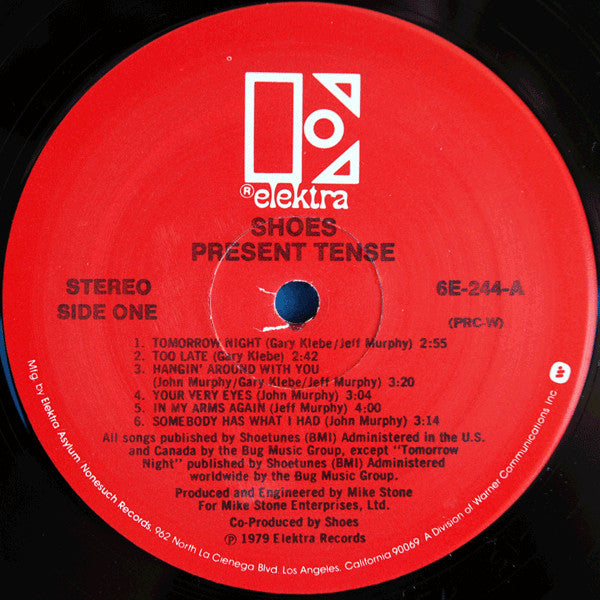 Shoes – Present Tense LP vinyl record, image 3 of 6