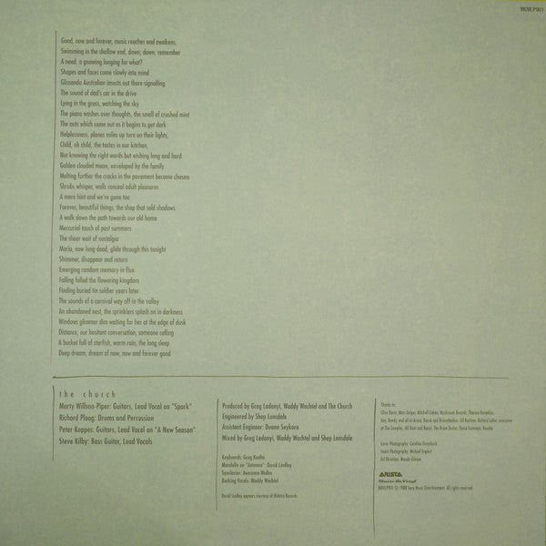 The Church – Starfish LP vinyl record, image 6 of 7