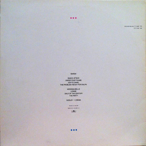 Godley & Creme – Ismism LP vinyl record, image 2 of 6