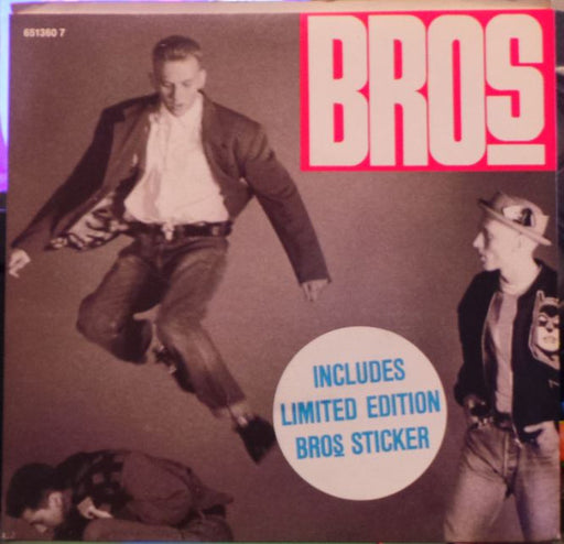 Bros – Drop The Boy 7" vinyl record