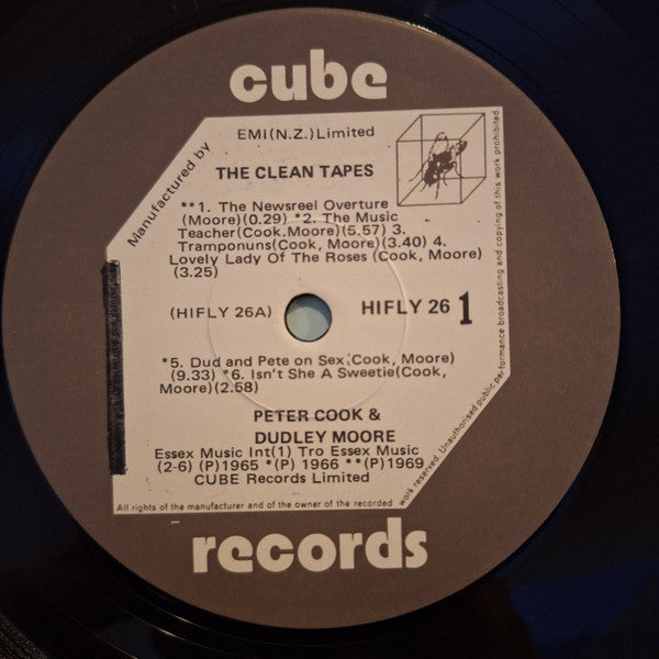 Peter Cook & Dudley Moore – The Clean Tapes [The Very Best Of Peter Cook & Dudley Moore] LP vinyl record, image 3 of 4