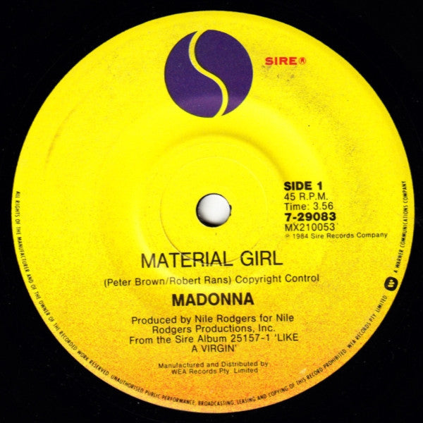 Madonna – Material Girl
