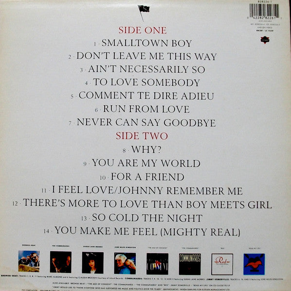 Jimmy Somerville, Bronski Beat, The Communards – The Singles Collection 1984/1990 LP vinyl record, image 2 of 6