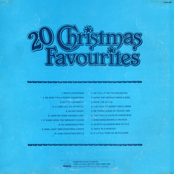Mike Sammes Singers – 20 Christmas Favourites LP vinyl record, image 2 of 4