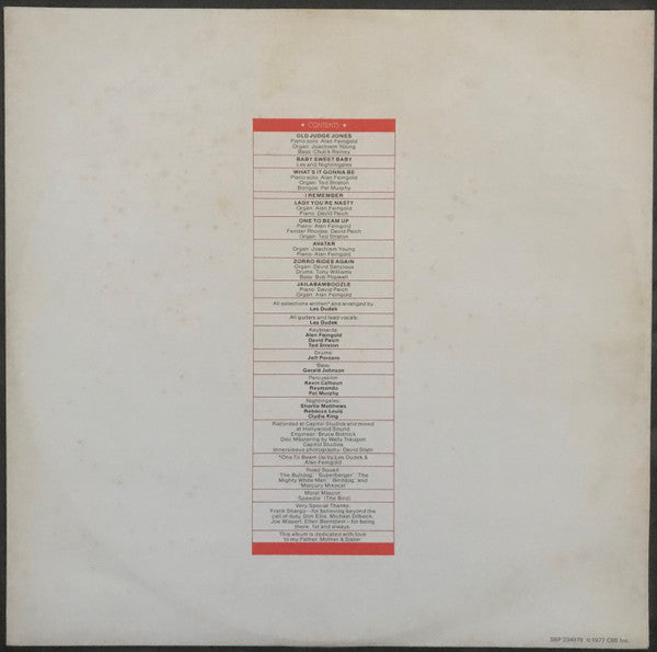 Les Dudek – Say No More LP vinyl record, image 6 of 9