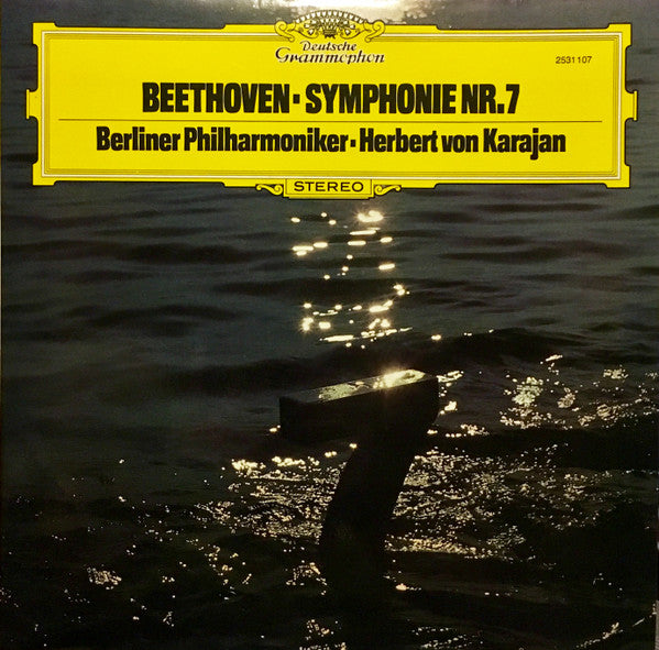 Ludwig van Beethoven, Herbert von Karajan, Berliner Philharmoniker – Symphonie Nr. 7 LP vinyl record, image 1 of 4