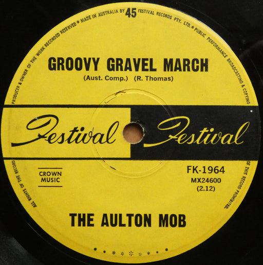 The Aulton Mob – Theme From "This Day Tonight" 7" vinyl record, image 1 of 3