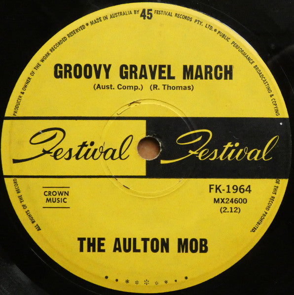The Aulton Mob – Theme From "This Day Tonight" 7" vinyl record, image 1 of 3