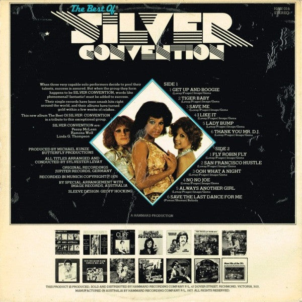 Silver Convention – The Best Of Silver Convention LP vinyl record, image 3 of 7