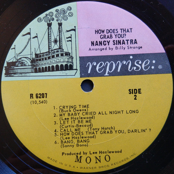 Nancy Sinatra – How Does That Grab You? LP vinyl record, image 4 of 6