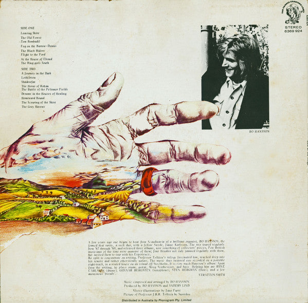 Bo Hansson – Music Inspired By Lord Of The Rings LP vinyl record, image 2 of 2
