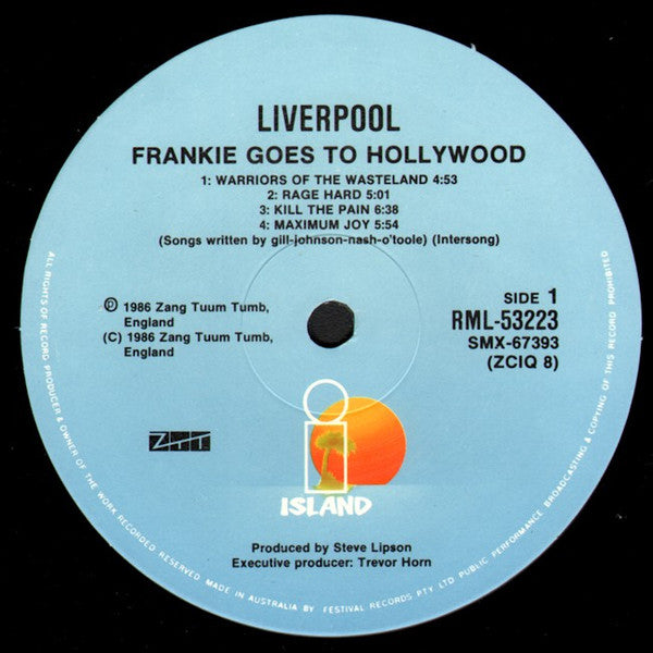 Frankie Goes To Hollywood – Liverpool LP vinyl record, image 5 of 6