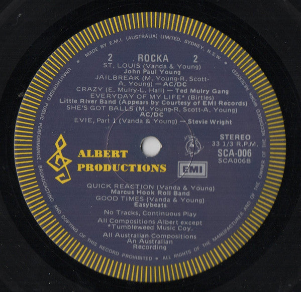 Various – Rocka LP vinyl record, image 4 of 9