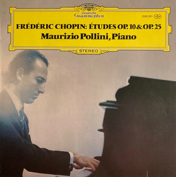 Frédéric Chopin, Maurizio Pollini – Études Op. 10 & Op. 25 LP vinyl record, image 1 of 4