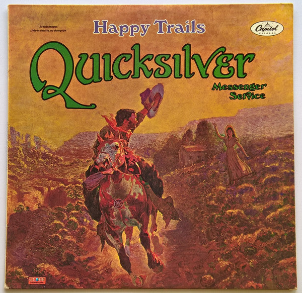 Quicksilver Messenger Service – Happy Trails LP vinyl record, image 1 of 4