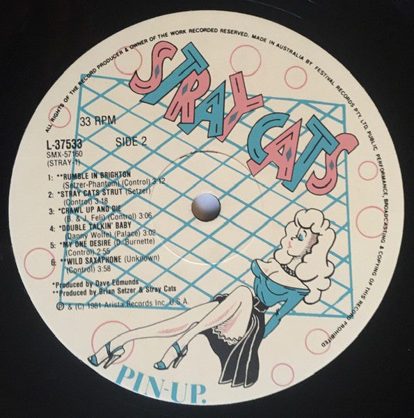 Stray Cats – Runaway Boys LP vinyl record, image 4 of 6