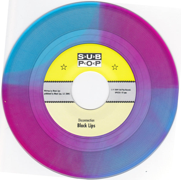 The Black Lips – Disconnection b/w 99 Victs 7" vinyl record, image 3 of 6