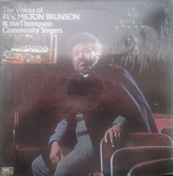 Rev. Milton Brunson, The Thompson Community Singers – He's Able To Carry You Through LP vinyl record
