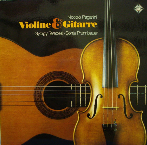 Niccolò Paganini, György Terebesi, Sonja Prunnbauer – Violine & Gitarre LP vinyl record, image 1 of 6