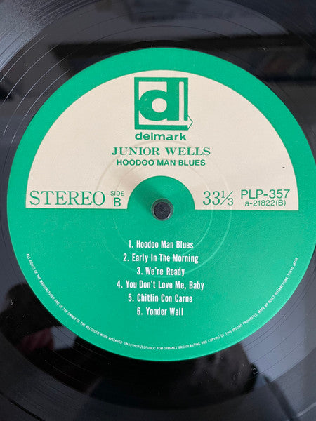 Junior Wells' Chicago Blues Band, Buddy Guy – Hoodoo Man Blues LP vinyl record, image 4 of 6