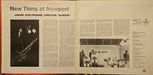John Coltrane, Archie Shepp – New Thing At Newport LP vinyl record, image 5 of 5