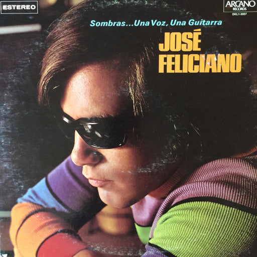 José Feliciano – Sombras... Una Voz, Una Guitarra LP vinyl record, image 1 of 4