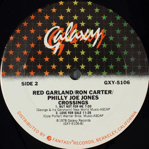 Red Garland, Ron Carter, "Philly" Joe Jones – Crossings LP vinyl record, image 4 of 4