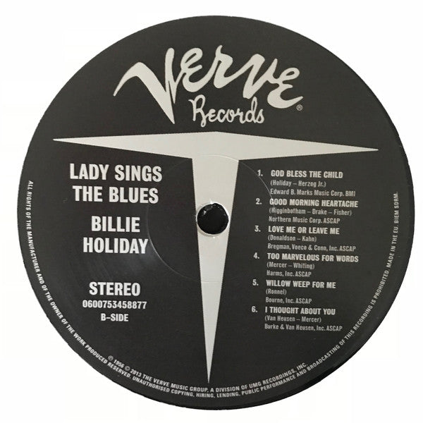 Billie Holiday – Lady Sings The Blues LP vinyl record, image 5 of 5