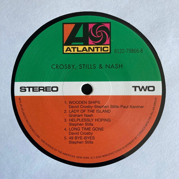 Crosby, Stills & Nash – Crosby, Stills & Nash LP vinyl record, image 7 of 8