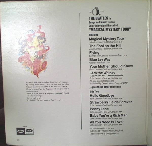 The Beatles – Magical Mystery Tour LP vinyl record, image 5 of 7