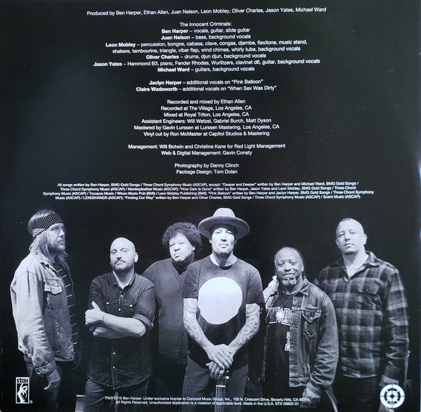 Ben Harper & The Innocent Criminals – Call It What It Is LP vinyl record, image 4 of 7