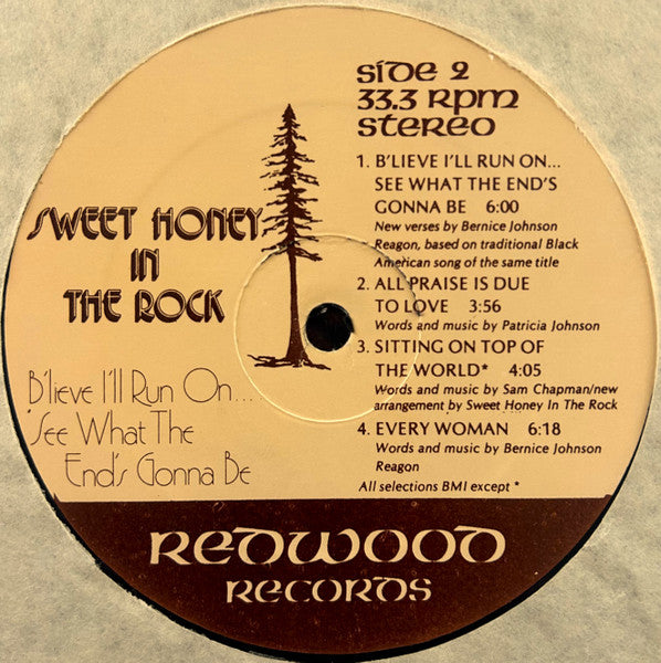 Sweet Honey In The Rock – B'lieve I'll Run On.... See What The End's Gonna Be LP vinyl record, image 4 of 10