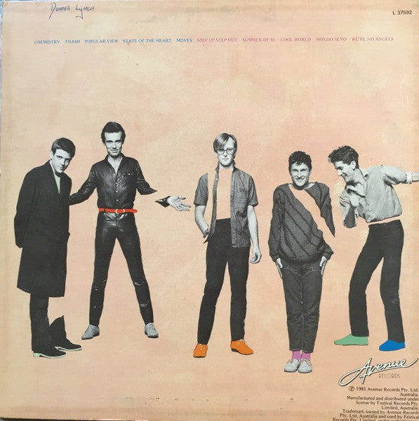 Mondo Rock – Mondo Rock Chemistry LP vinyl record, image 2 of 6