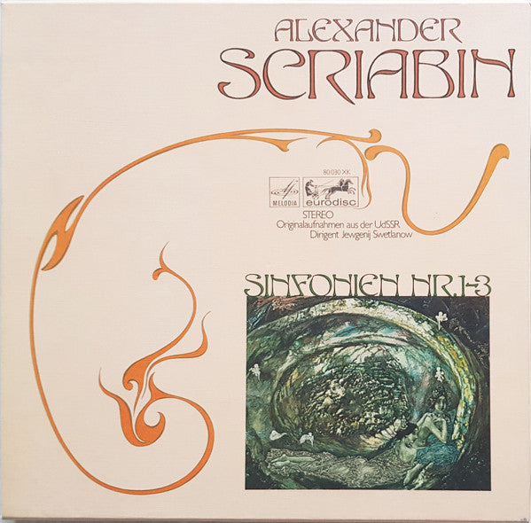 Alexander Scriabin, Evgeni Svetlanov – Sinfonien Nr. 1–3 (3xLP) LP vinyl record, image 1 of 4