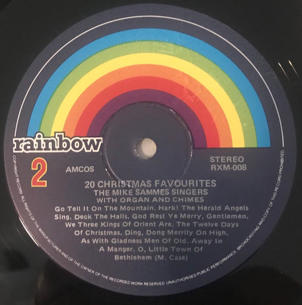 Mike Sammes Singers – 20 Christmas Favourites LP vinyl record, image 3 of 4