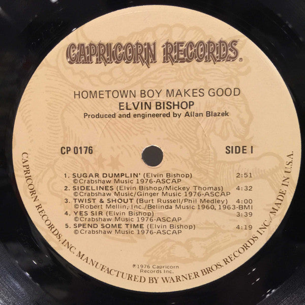 Elvin Bishop – Hometown Boy Makes Good ! LP vinyl record, image 3 of 10
