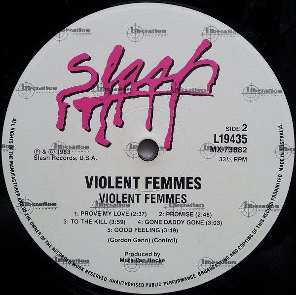 Violent Femmes – Violent Femmes LP vinyl record, image 4 of 4