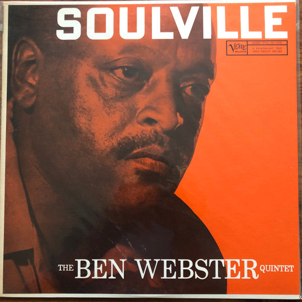 The Ben Webster Quintet – Soulville LP vinyl record, image 2 of 8