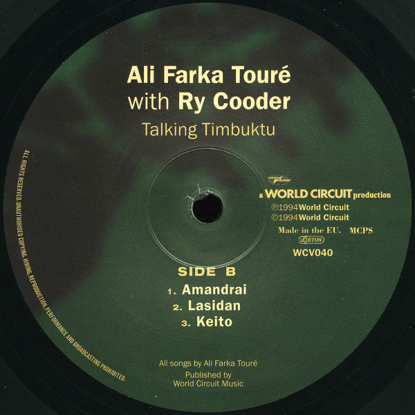 Ali Farka Touré, Ry Cooder – Talking Timbuktu (2xLP) LP vinyl record, image 4 of 10