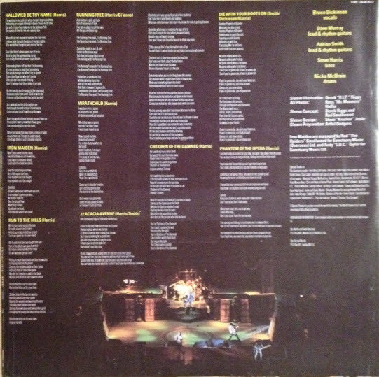 Iron Maiden – Live After Death (2xLP) LP vinyl record, image 10 of 10
