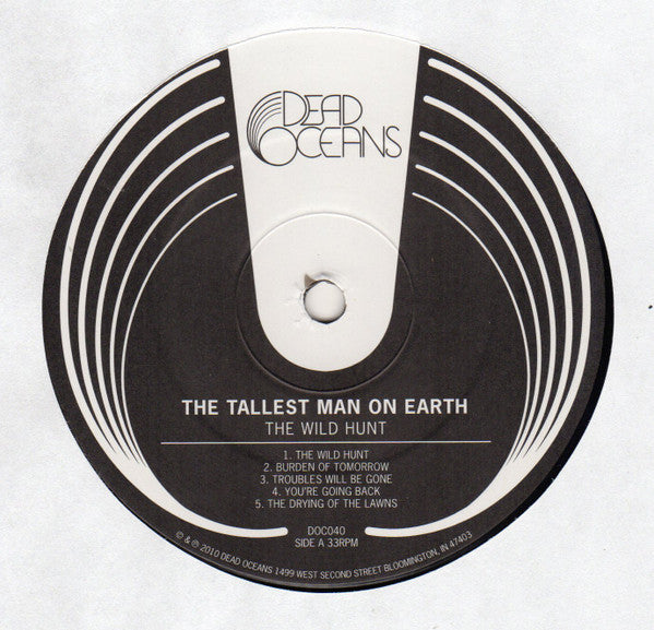 The Tallest Man On Earth – The Wild Hunt LP vinyl record, image 3 of 6