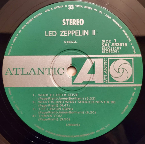 Led Zeppelin – Led Zeppelin II LP vinyl record, image 2 of 6